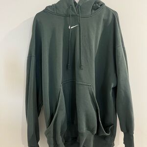 Nike Men's Forest Green Pullover Hoodie